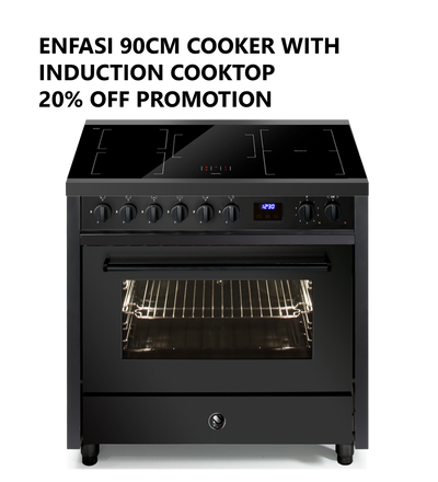 Enfasi 90cm Upright Cooker | EQ9F-5FI-NF