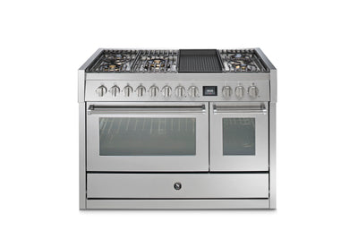 120cm Upright Cooker with Combi-Steam Oven and Auxiliary Oven