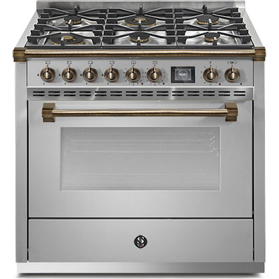 90cm Upright Cooker with Combi-Steam Oven